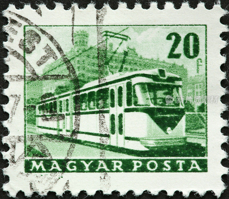 匈牙利老式电车