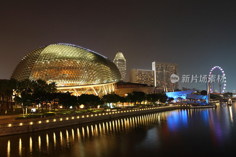 新加坡城市夜景