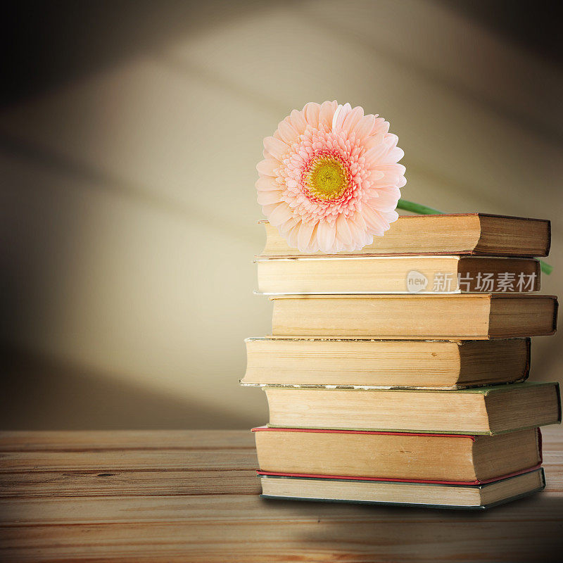 书和花
