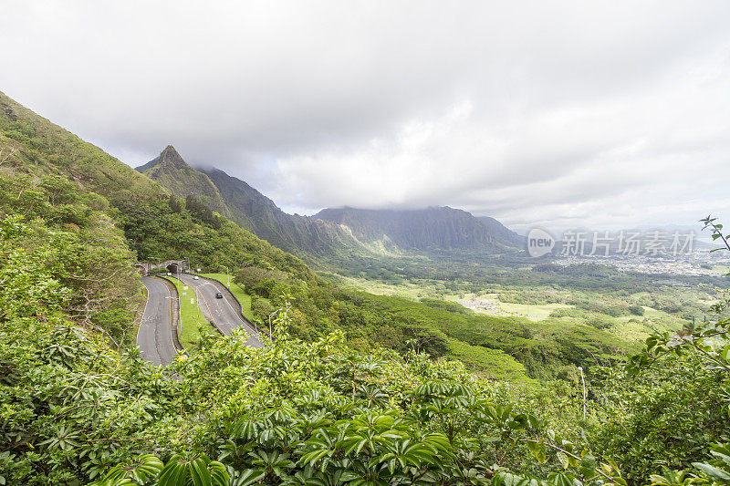 巴利瞭望台，夏威夷瓦胡岛