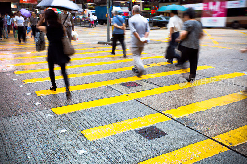 繁忙的街道