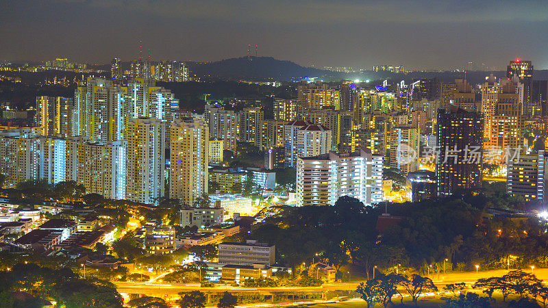 新加坡城市全景