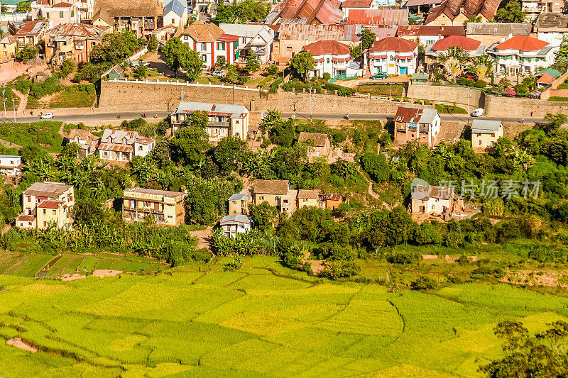 Fianarantsoa，城市和农村之间
