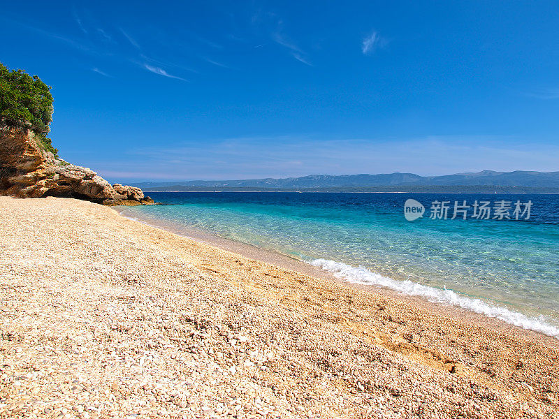 天堂亚得里亚海海滨