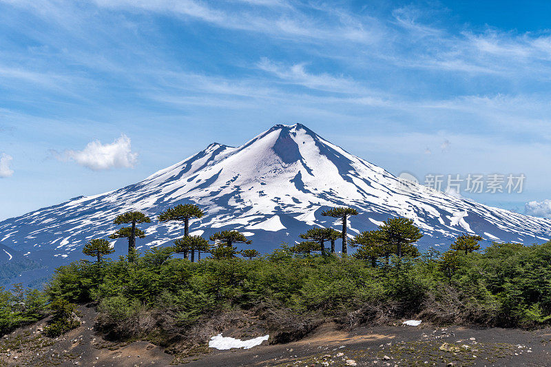 孔吉里奥国家公园的亚伊马火山