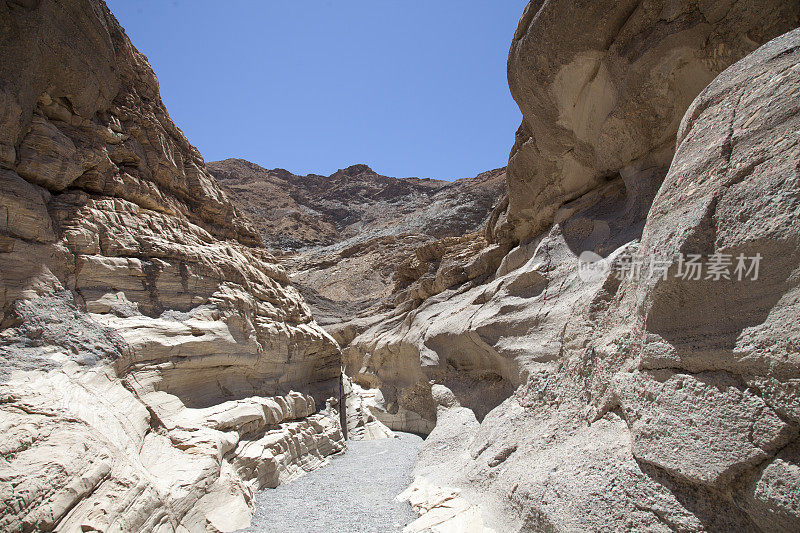 死亡谷的马赛克峡谷
