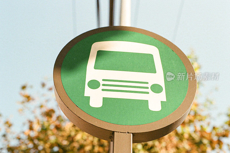 韩国公交站牌