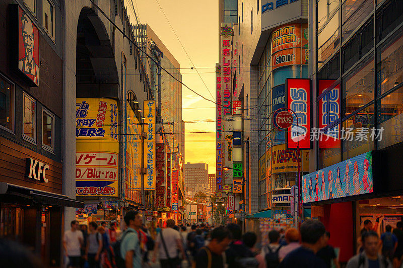 东京秋叶原街(日本)