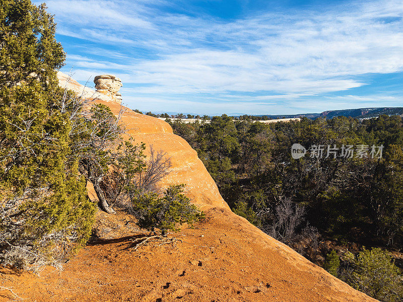 科罗拉多西部高原干旱沙漠徒步旅行摄影系列