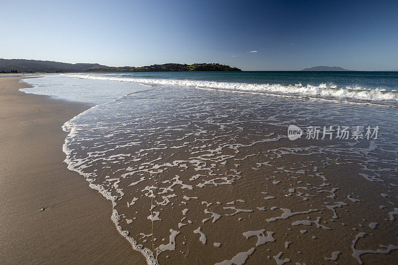 新西兰奥克兰的奥马哈海滩