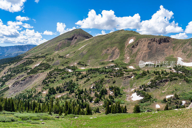 科罗拉多山地自然景观