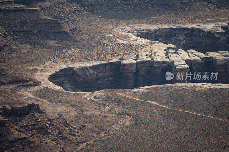 峡谷地国家公园的沙漠景观