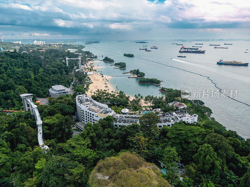 新加坡的圣淘沙岛