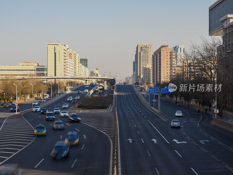 北京长安街交通