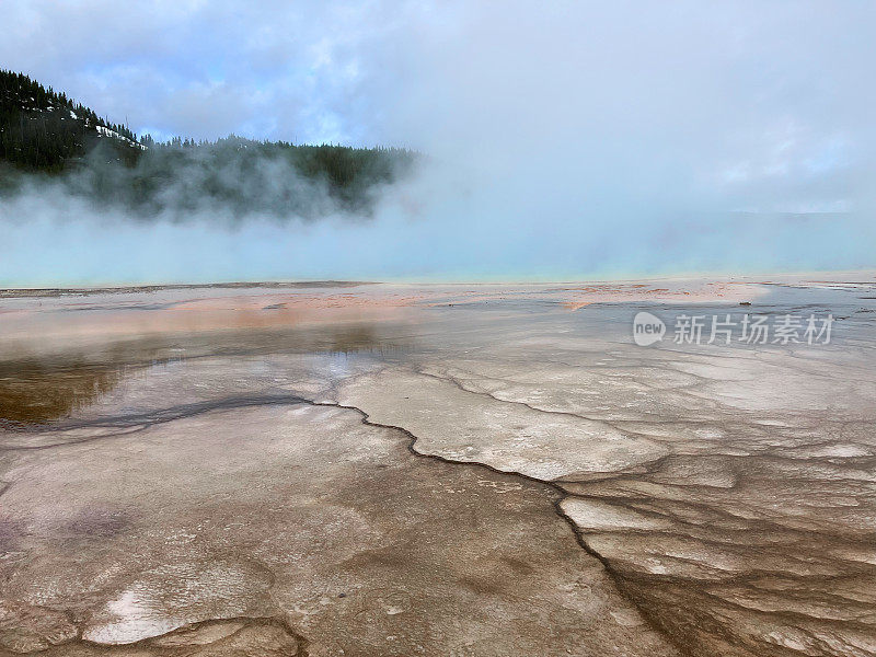 黄石地热特征