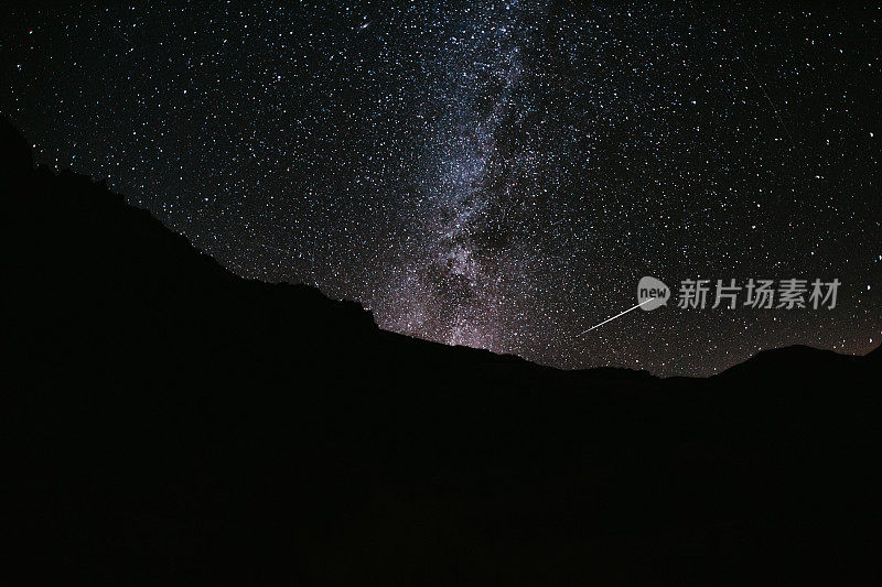 俄勒冈州东部的星空