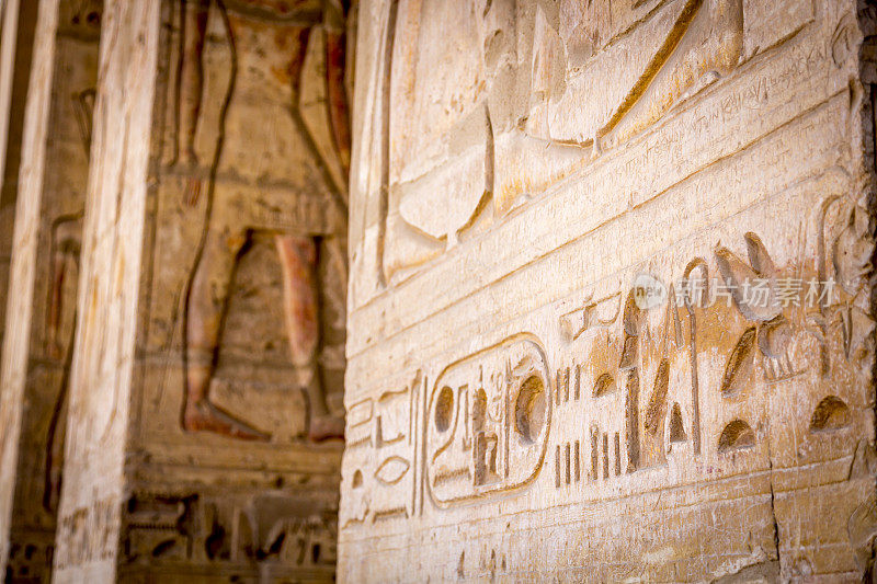 埃及的阿比多斯神庙