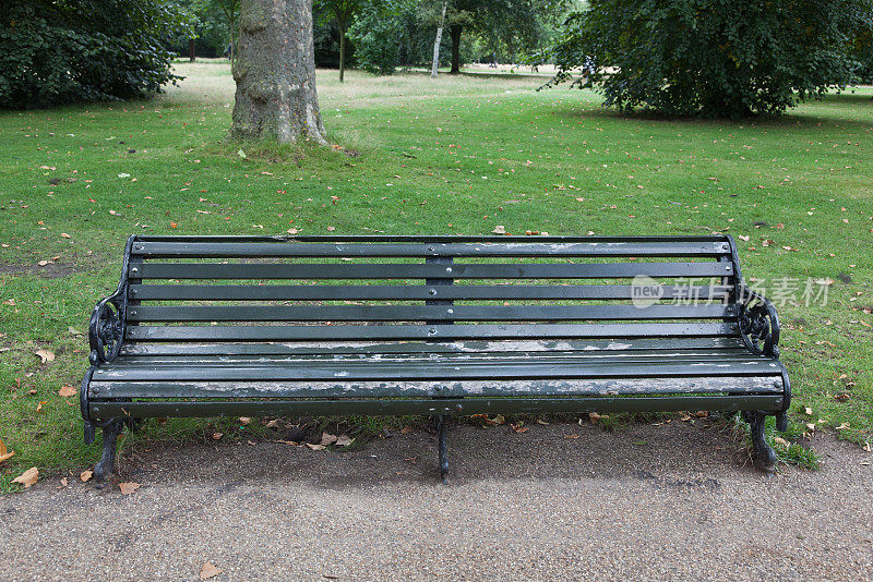 伦敦公园长椅