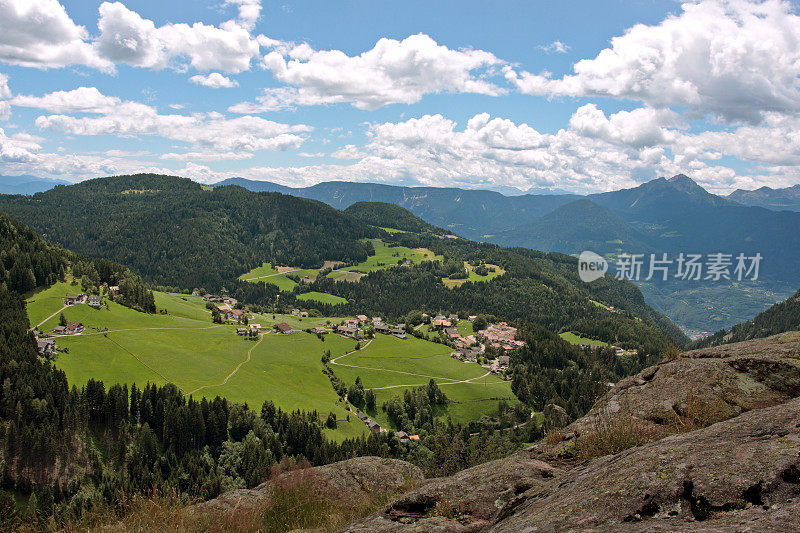 高山的场景