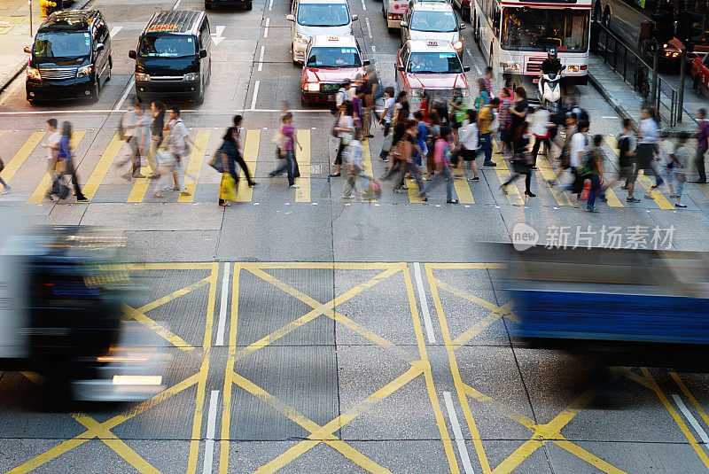 香港旺角繁忙街