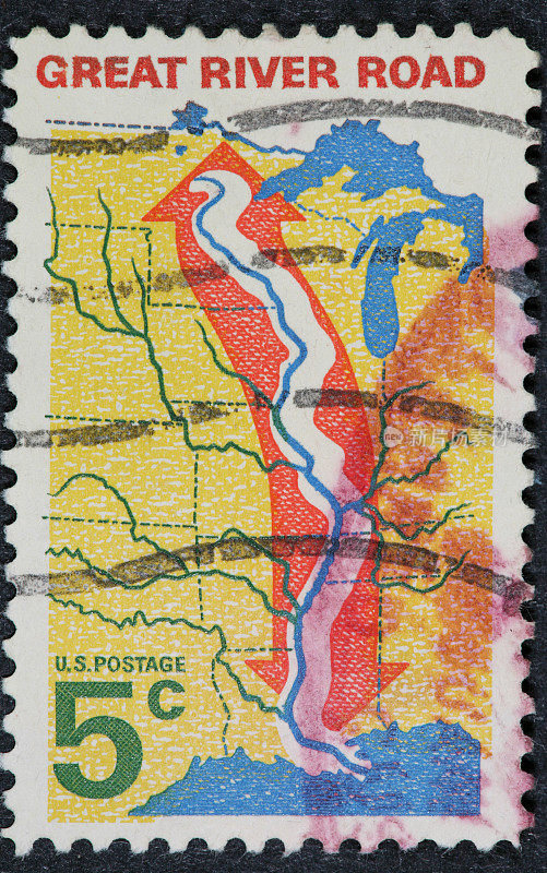 1966年美国邮票