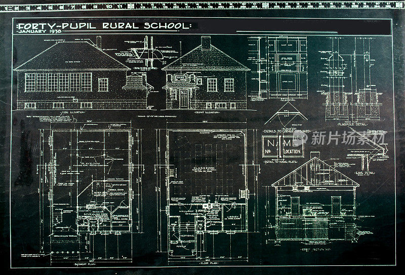 完整的校舍建设计划1938年