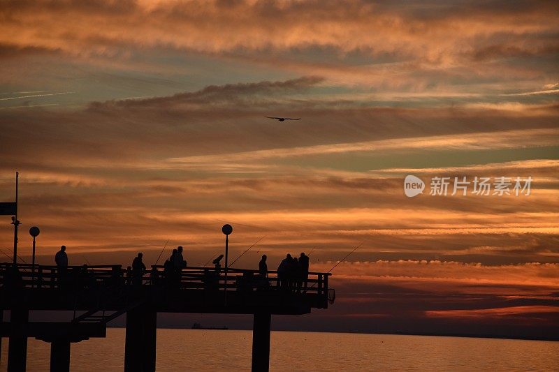 太阳在波罗的海落下