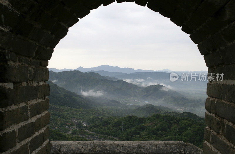 山通过拱