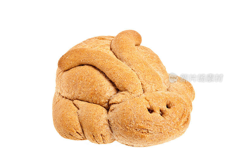 兔子形状的全麦面包