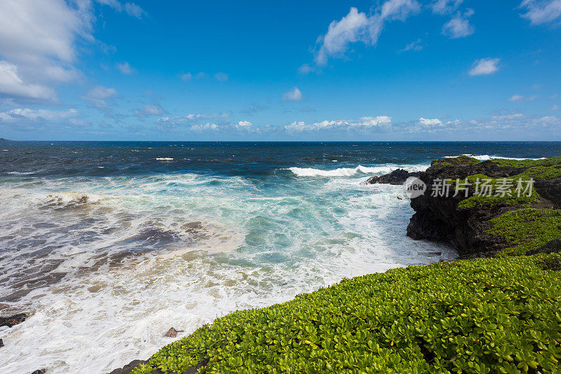 夏威夷毛伊岛哈纳海岸