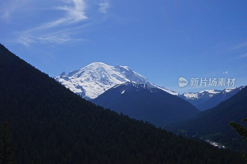 雷尼尔山山谷