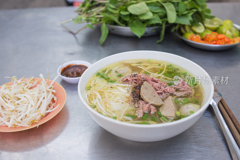 越南西贡的传统食物