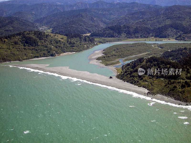 克拉马斯~太平洋鸟瞰图