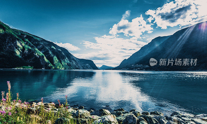 挪威美丽的风景