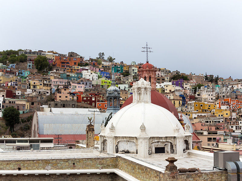 墨西哥瓜纳华托的多彩小镇