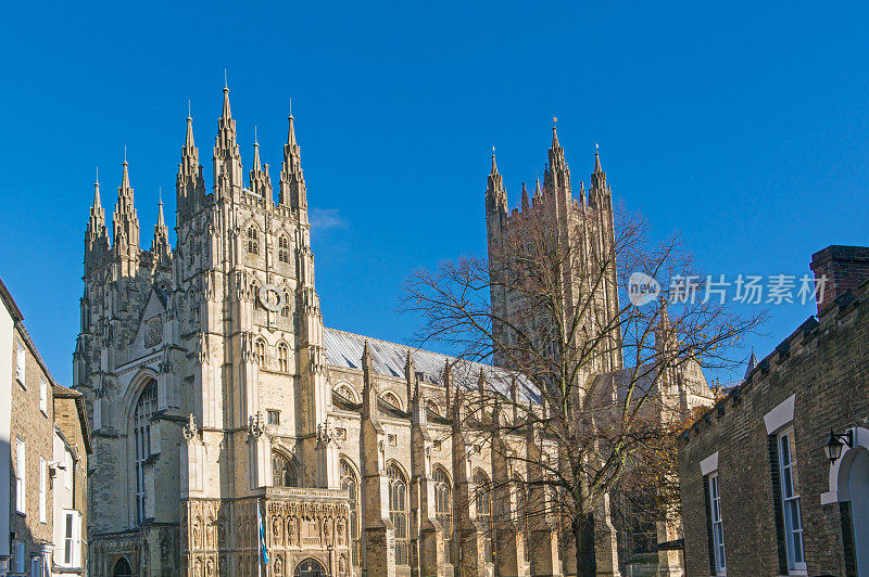 英国肯特郡坎特伯雷大教堂