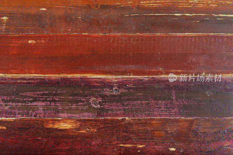 色彩丰富的木质背景，木质的墙面纹理