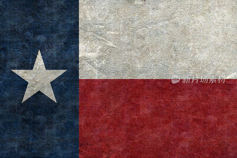 德克萨斯纹理旗帜作为背景