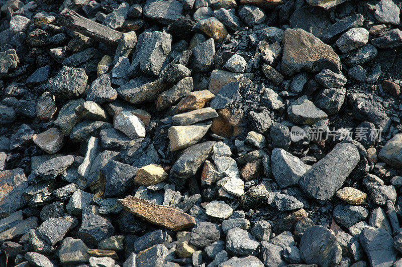 煤矿的石头