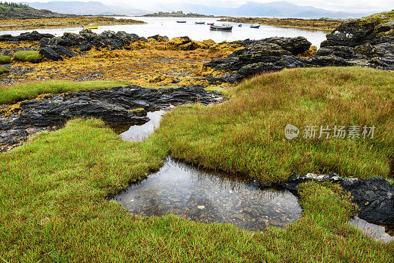 海岸线，斯莱特半岛，苏格兰