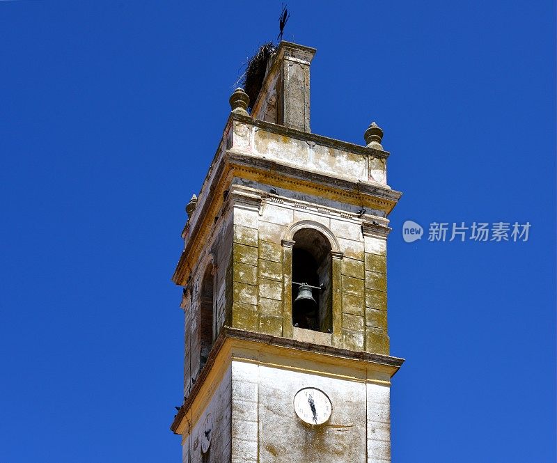葡萄牙贝雅区瑟帕的皮阿斯钟楼
