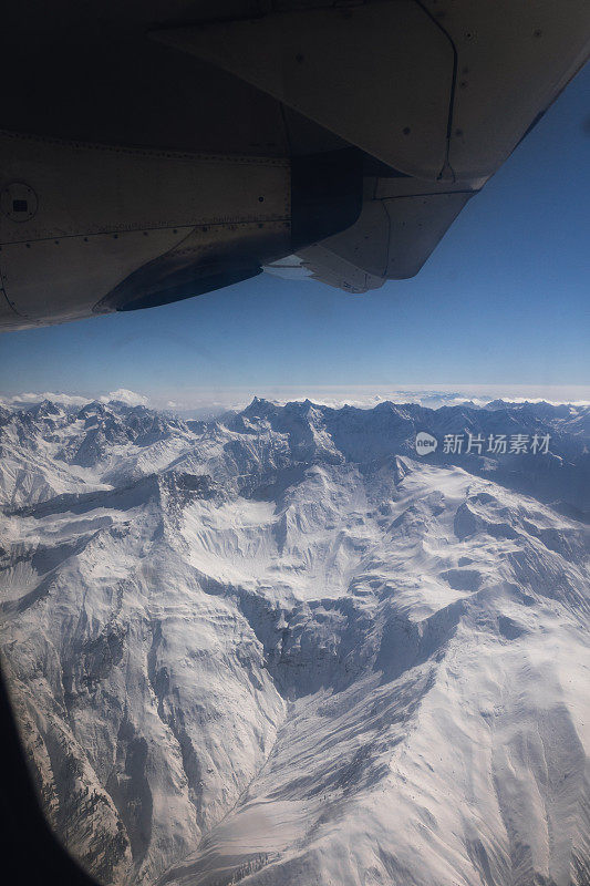 喜马拉雅山的风景