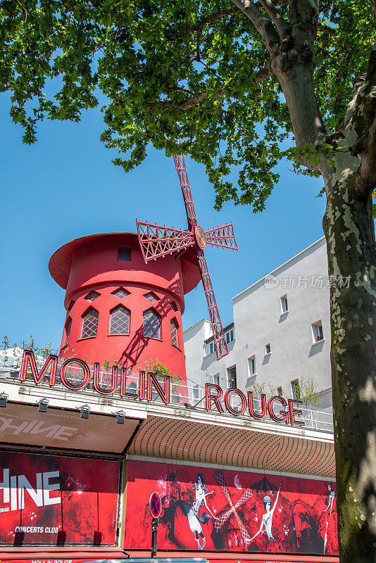 巴黎蒙马特的红磨坊品种