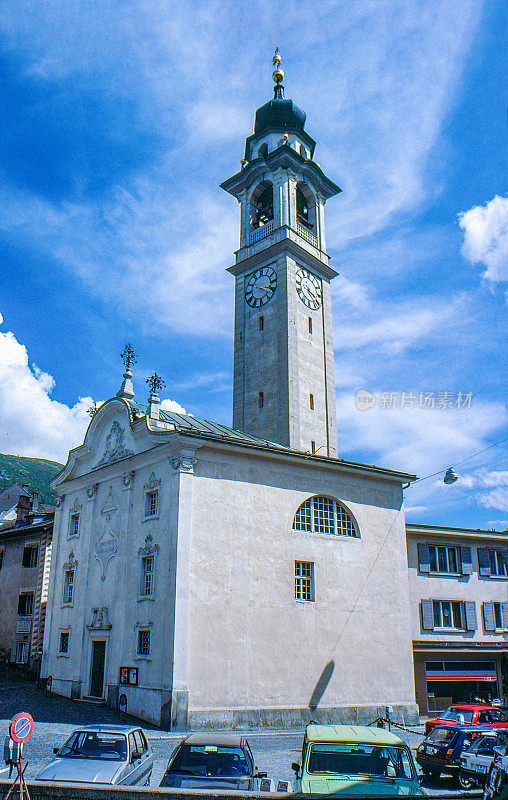 1989年旧正片扫描，福音改革宗教会，瑞士萨麦丹