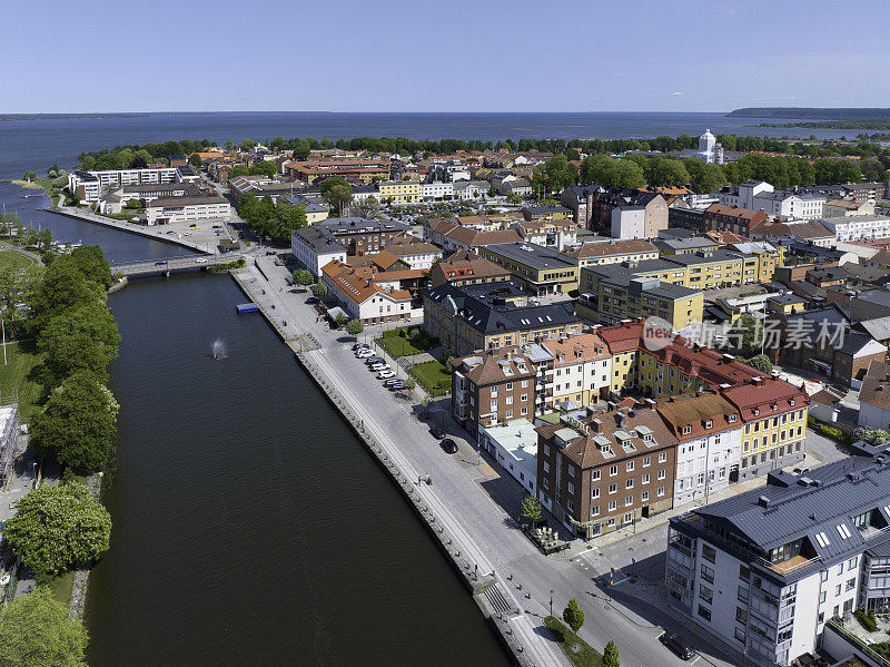Vänersborg鸟瞰图