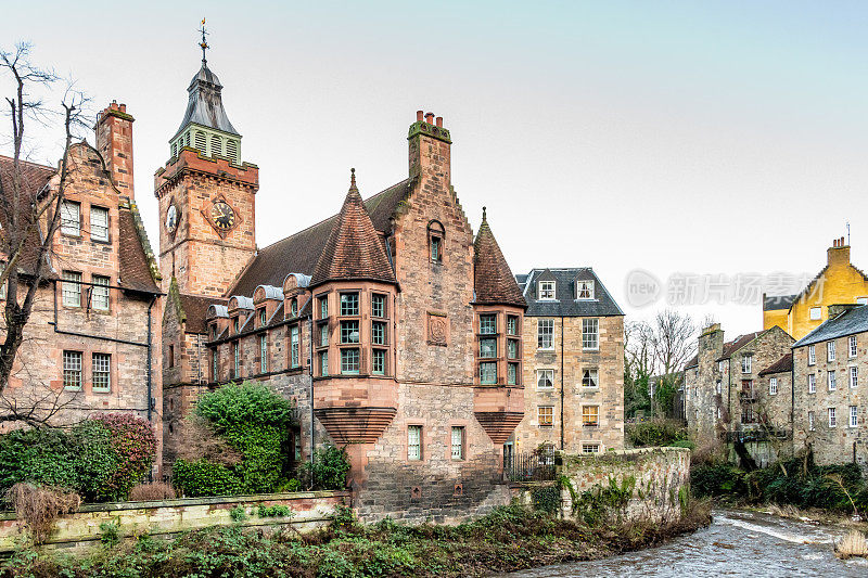 爱丁堡迪恩村的历史建筑