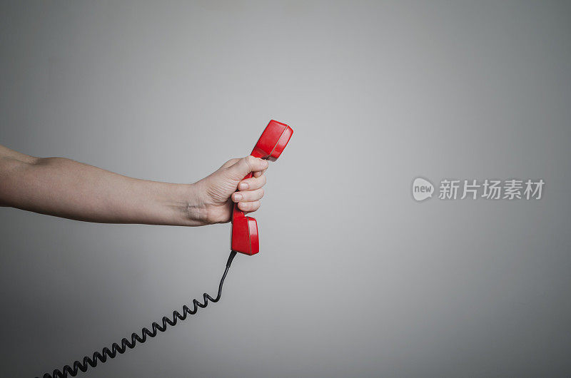 旧的红色电话