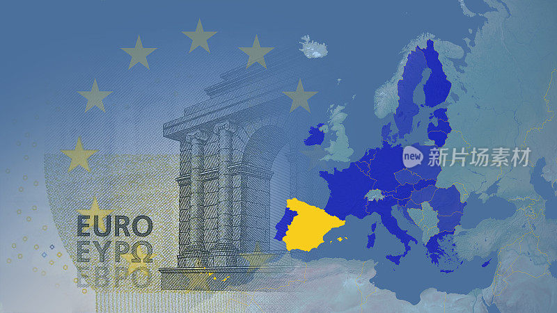 西班牙(英国退欧后)2017年欧元区版。