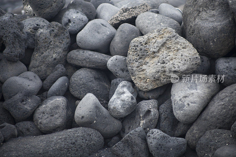 火山石及鹅卵石