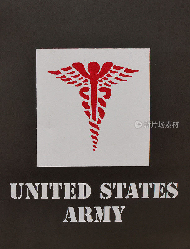 二战救护车上的医学符号